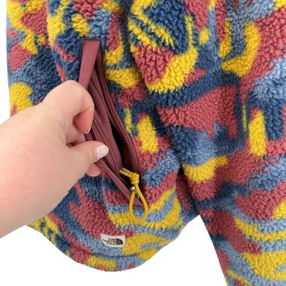 The North Face Printed Cragmont‎ Fleece ¼ Snap Pullover Jacket Size XL - Picture 8 of 16